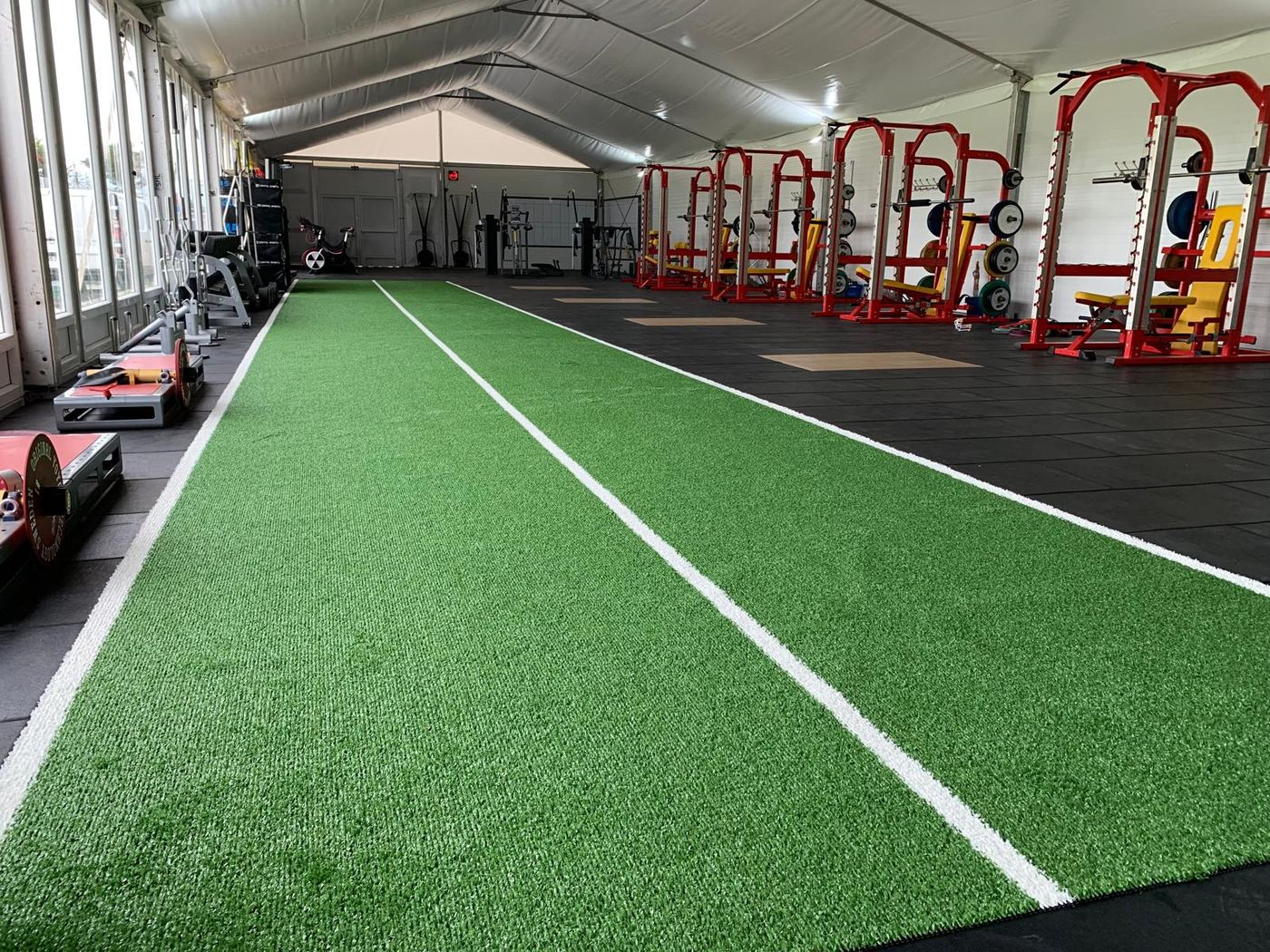 Maintenance d'équipements sportifs